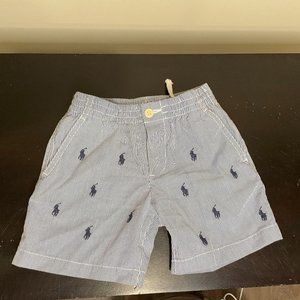 Polo Ralph Lauren Toddler Blue Pinstripe Shorts 3T